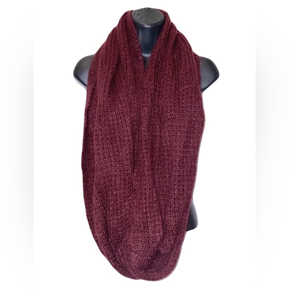 Red winter scarf